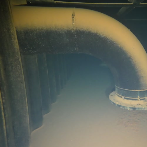 Sprinklertank-Inspektion: Stahltank, 10 Jahre – Korrosion Durchrostung Korrosion Nahaufnahme